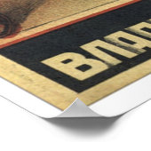 UdSSR CCCP Kalter Krieg Sowjetunion Gewerkschaft P Poster (Ecke)