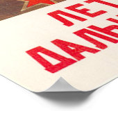 UdSSR CCCP Kalter Krieg Sowjetunion Gewerkschaft P Poster (Ecke)