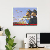 UdSSR CCCP Kalter Krieg Sowjetunion Gewerkschaft P Poster (Heimbüro)