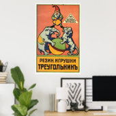 UdSSR CCCP Kalter Krieg Sowjetunion Gewerkschaft P Poster (Heimbüro)