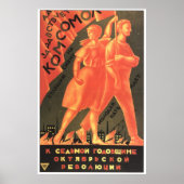 UdSSR CCCP Kalter Krieg Sowjetunion Gewerkschaft P Poster (Vorne)