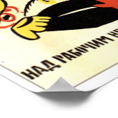 UdSSR CCCP Kalter Krieg Sowjetunion Gewerkschaft P Poster (Ecke)