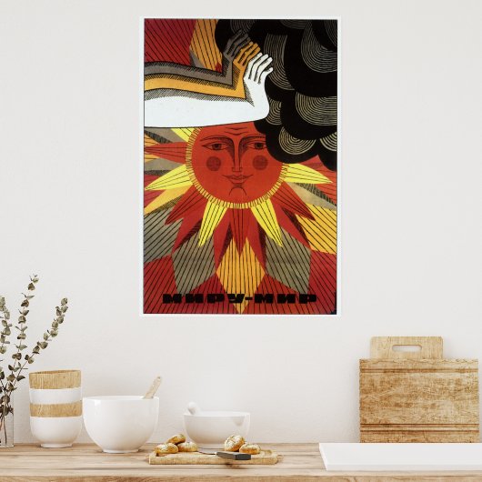 UdSSR CCCP Kalter Krieg Sowjetunion Gewerkschaft P Poster (Küche)