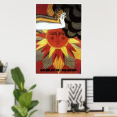 UdSSR CCCP Kalter Krieg Sowjetunion Gewerkschaft P Poster (Heimbüro)