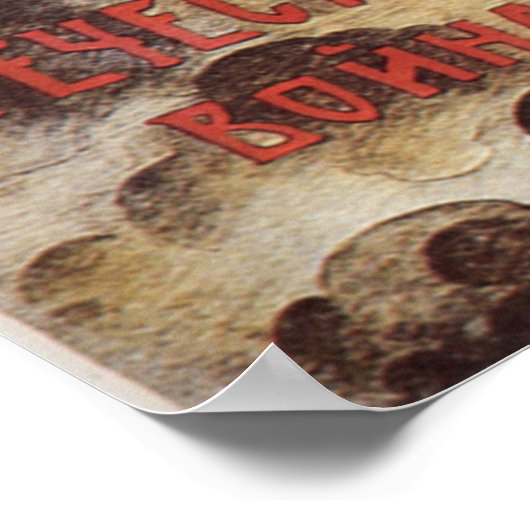 UdSSR CCCP Kalter Krieg Sowjetunion Gewerkschaft P Poster (Ecke)