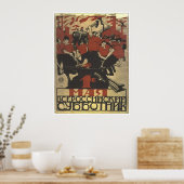 UdSSR CCCP Kalter Krieg Sowjetunion Gewerkschaft P Poster (Küche)