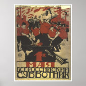 UdSSR CCCP Kalter Krieg Sowjetunion Gewerkschaft P Poster (Vorne)