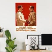 UdSSR CCCP Kalter Krieg Sowjetunion Gewerkschaft P Poster (Heimbüro)