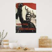UdSSR CCCP Kalter Krieg Sowjetunion Gewerkschaft P Poster (Küche)