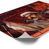 UdSSR CCCP Kalter Krieg Sowjetunion Gewerkschaft P Poster (Ecke)