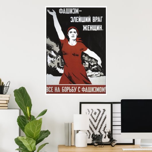 UdSSR CCCP Kalter Krieg Sowjetunion Gewerkschaft P Poster (Heimbüro)