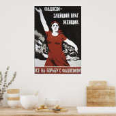 UdSSR CCCP Kalter Krieg Sowjetunion Gewerkschaft P Poster (Küche)