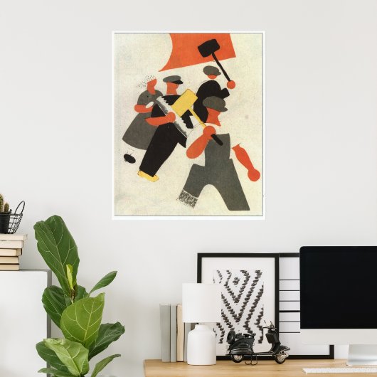 UdSSR CCCP Kalter Krieg Sowjetunion Gewerkschaft P Poster (Heimbüro)