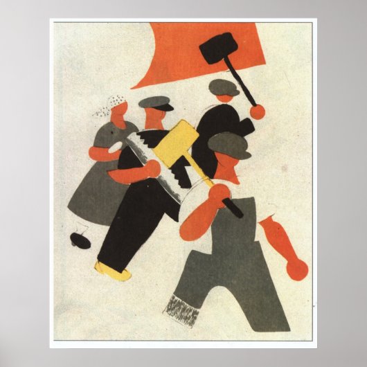 UdSSR CCCP Kalter Krieg Sowjetunion Gewerkschaft P Poster (Vorne)