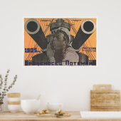 UdSSR CCCP Kalter Krieg Sowjetunion Gewerkschaft P Poster (Küche)