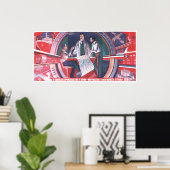 UdSSR CCCP Kalter Krieg Sowjetunion Gewerkschaft P Poster (Heimbüro)