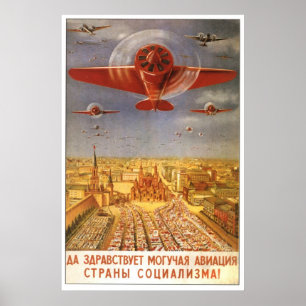 UdSSR CCCP Kalter Krieg Sowjetunion Gewerkschaft P Poster