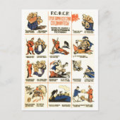 UdSSR CCCP Kalter Krieg Sowjetunion Gewerkschaft P Postkarte (Vorderseite)