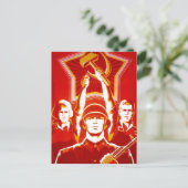 UdSSR CCCP Kalter Krieg Sowjetunion Gewerkschaft P Postkarte (Stehend Vorderseite)