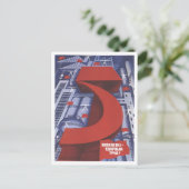 UdSSR CCCP Kalter Krieg Sowjetunion Gewerkschaft P Postkarte (Stehend Vorderseite)