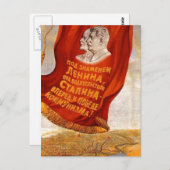 UdSSR CCCP Kalter Krieg Sowjetunion Gewerkschaft P Postkarte (Vorne/Hinten)