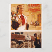 UdSSR CCCP Kalter Krieg Sowjetunion Gewerkschaft P Postkarte (Vorderseite)