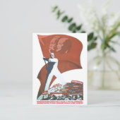 UdSSR CCCP Kalter Krieg Sowjetunion Gewerkschaft P Postkarte (Stehend Vorderseite)