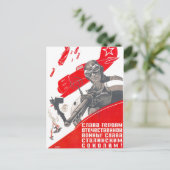 UdSSR CCCP Kalter Krieg Sowjetunion Gewerkschaft P Postkarte (Stehend Vorderseite)