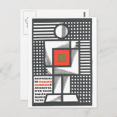 UdSSR CCCP Kalter Krieg Sowjetunion Gewerkschaft P Postkarte (Vorne/Hinten)