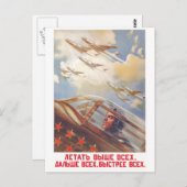 UdSSR CCCP Kalter Krieg Sowjetunion Gewerkschaft P Postkarte (Vorne/Hinten)