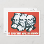 UdSSR CCCP Kalter Krieg Sowjetunion Gewerkschaft P Postkarte (Vorne/Hinten)