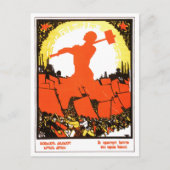 UdSSR CCCP Kalter Krieg Sowjetunion Gewerkschaft P Postkarte (Vorderseite)