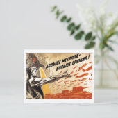 UdSSR CCCP Kalter Krieg Sowjetunion Gewerkschaft P Postkarte (Stehend Vorderseite)