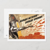 UdSSR CCCP Kalter Krieg Sowjetunion Gewerkschaft P Postkarte (Vorne/Hinten)