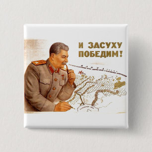 UdSSR CCCP Kalter Krieg Sowjetunion Propagandaplak Button