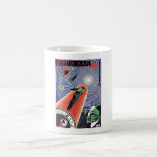 UdSSR CCCP Kalter Krieg Sowjetunion Propagandaplak Kaffeetasse