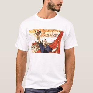 UdSSR CCCP Kalter Krieg Sowjetunion Propagandaplak T-Shirt