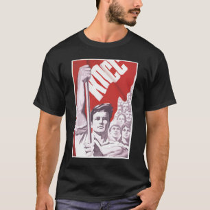UdSSR CCCP Kalter Krieg Sowjetunion Propagandaplak T-Shirt