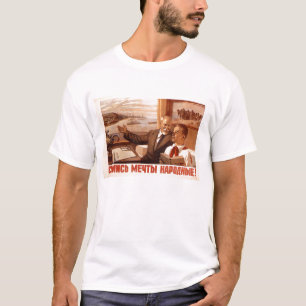 UdSSR CCCP Kalter Krieg Sowjetunion Propagandaplak T-Shirt