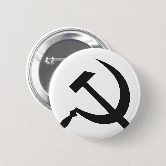 UDSSR/CCCP/URSS BUTTON (Vorne & Hinten)
