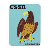 UdSSR Eagle Vintage Reiseplakat Magnet (Vertikal)