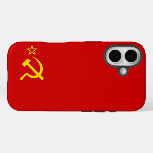 UdSSR FLAG Case-Mate iPhone Hülle (Rückseite (Horizontal))