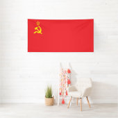 UdSSR-Flagge Banner (Insitu)