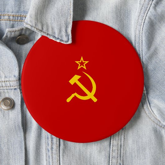 UdSSR-Flagge Button (Beispiel)