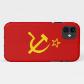 UdSSR-Flagge Case-Mate iPhone Hülle (Rückseite (Horizontal))