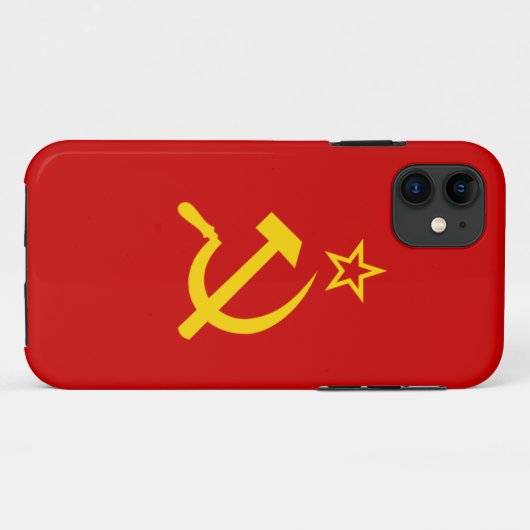 UdSSR-Flagge Case-Mate iPhone Hülle (Rückseite (Horizontal))