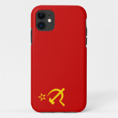 UdSSR-Flagge Case-Mate iPhone Hülle (Rückseite)