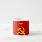 UdSSR-Flagge - Flagge der Sowjetunion Espressotasse (Vorderseite)