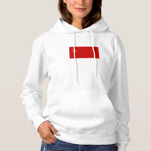 UdSSR-Flagge Hoodie (Vorderseite)