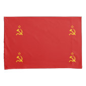 UdSSR-Flagge Kissenbezug (Vorderseite-Rechts)
